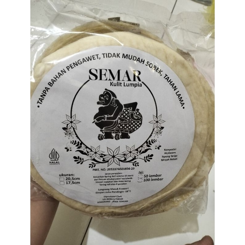 

kulit lumpia ukuran 20,5cm