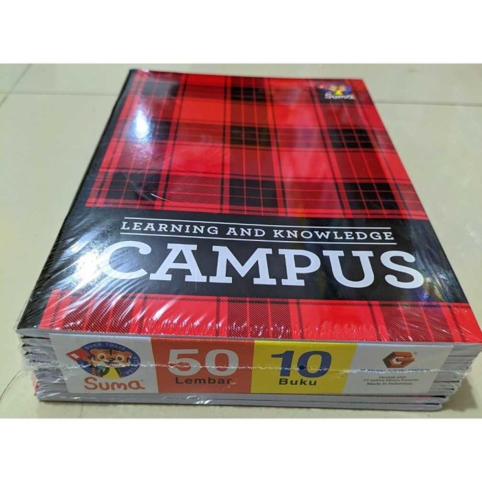 

Ay00! [10 Buku - 50 Lembar] Buku Panjang/Boxy - SUMA CAMPUS - 50 Lembar