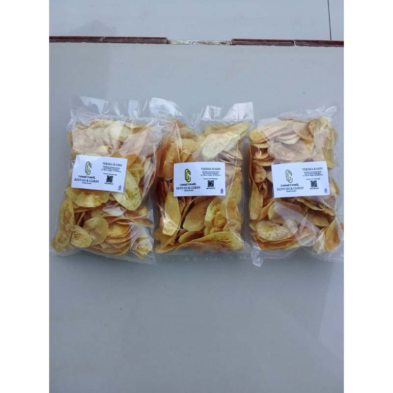 

Kripik pisang (asin) 150gram