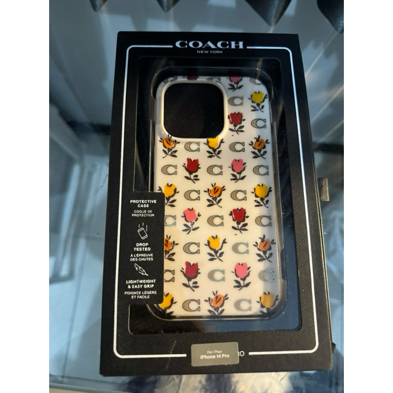 PRELOVED ORIGINAL COACH CASE IPHONE 14 PRO