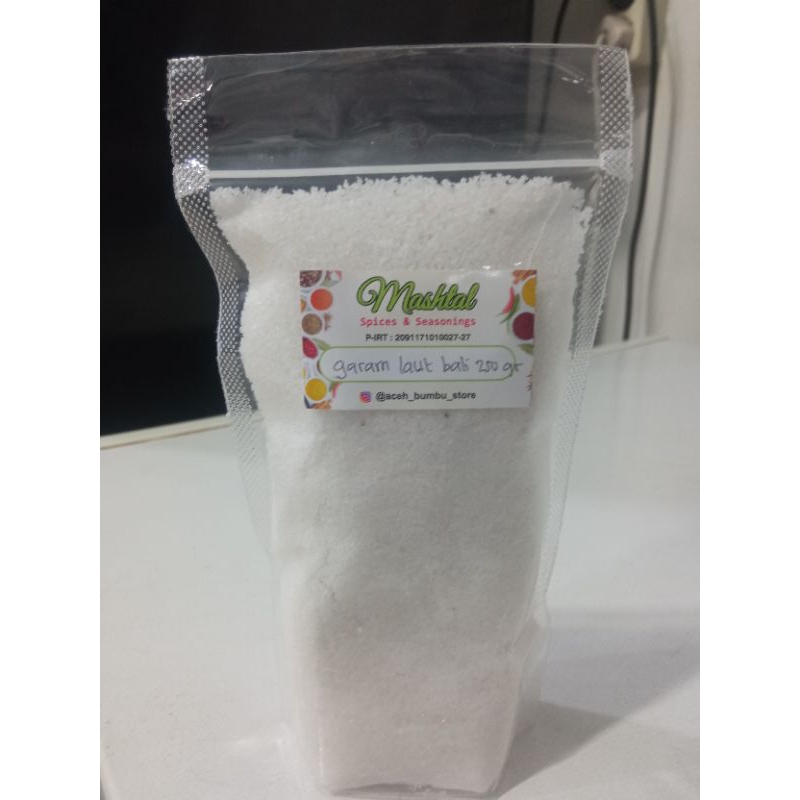 

Natural Sea Salt | Garam Laut Murni 250 gr