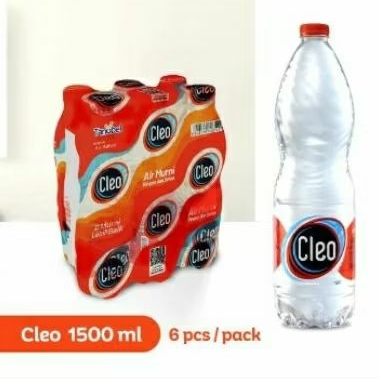 

Cleo Air Murni 1500 ml ,Perpax isi 6 Botol