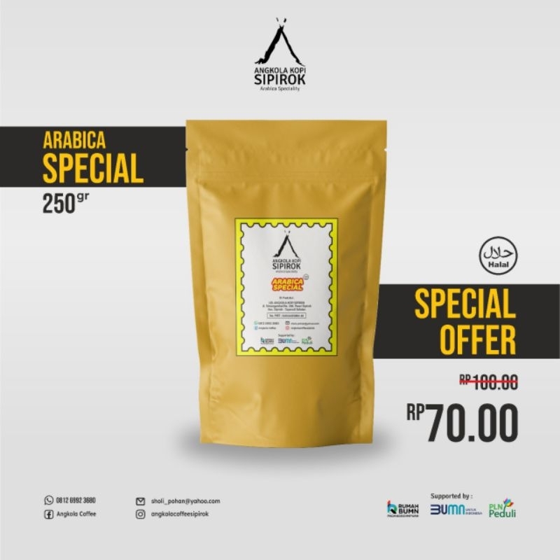 

Kopi Arabika Special Sipirok