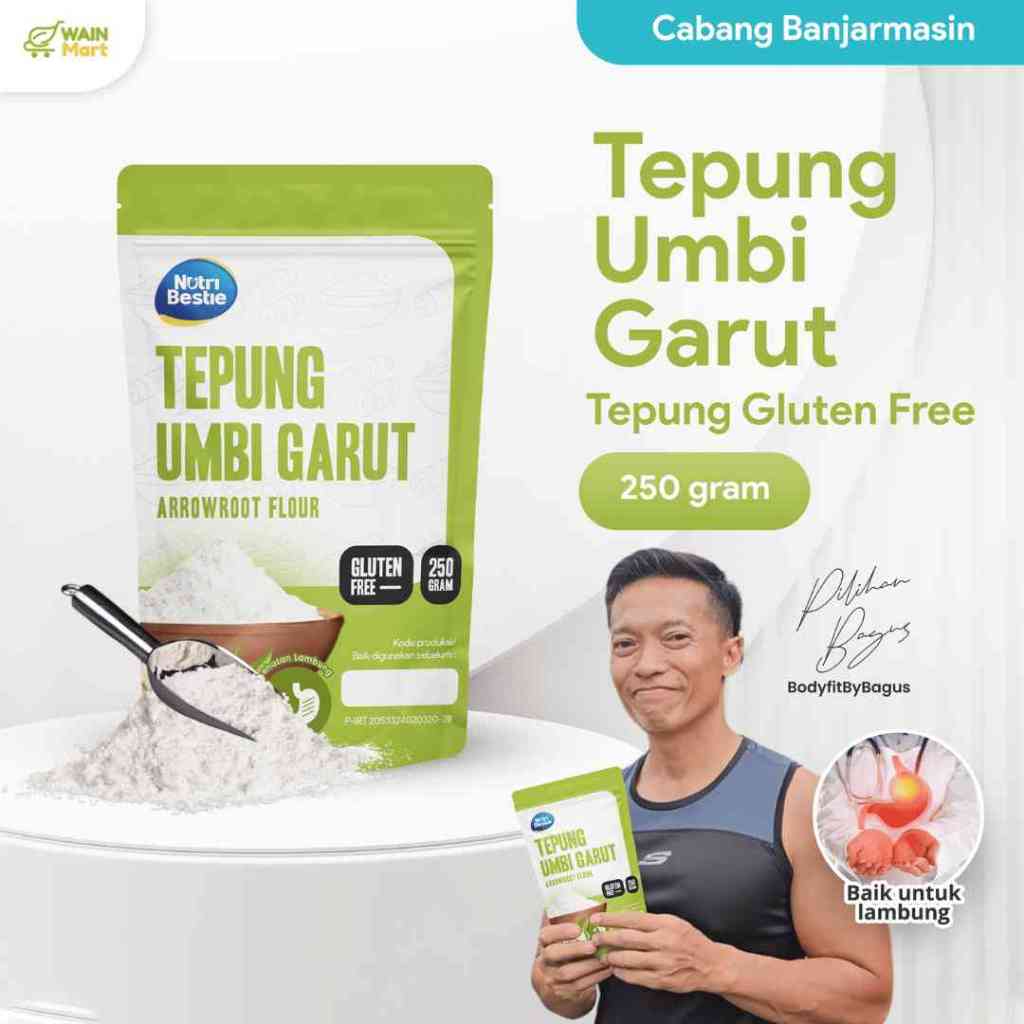 

Tepung Umbi Garut Solusi Atasi Nyeri Lambung Gerd Maag dan Perut Kembung