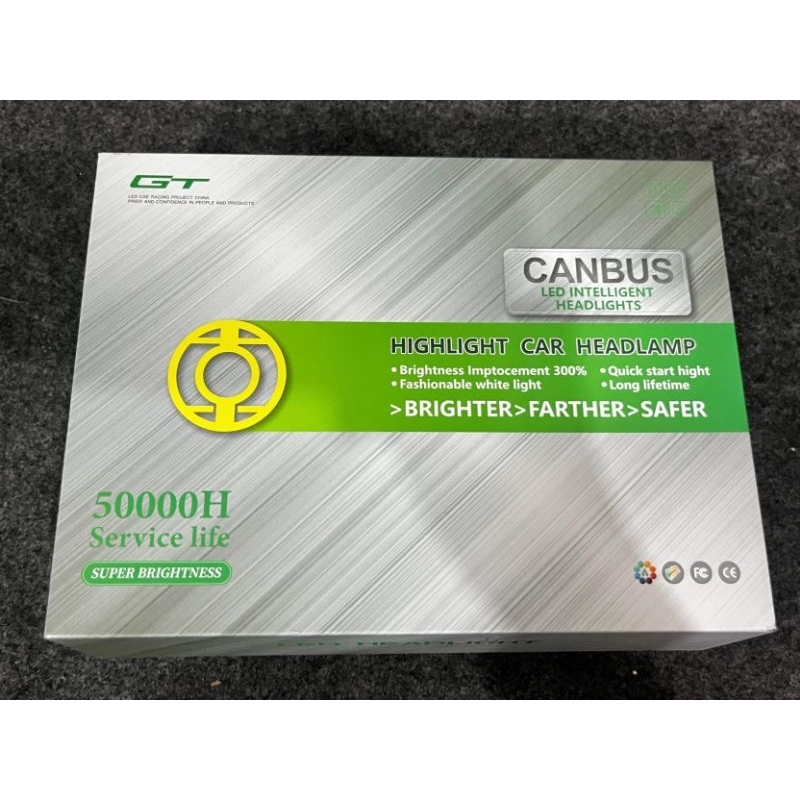 Bohlam LED GT Original H4/H11/H3/H7/HB3/HB4, 6000k 110Watt