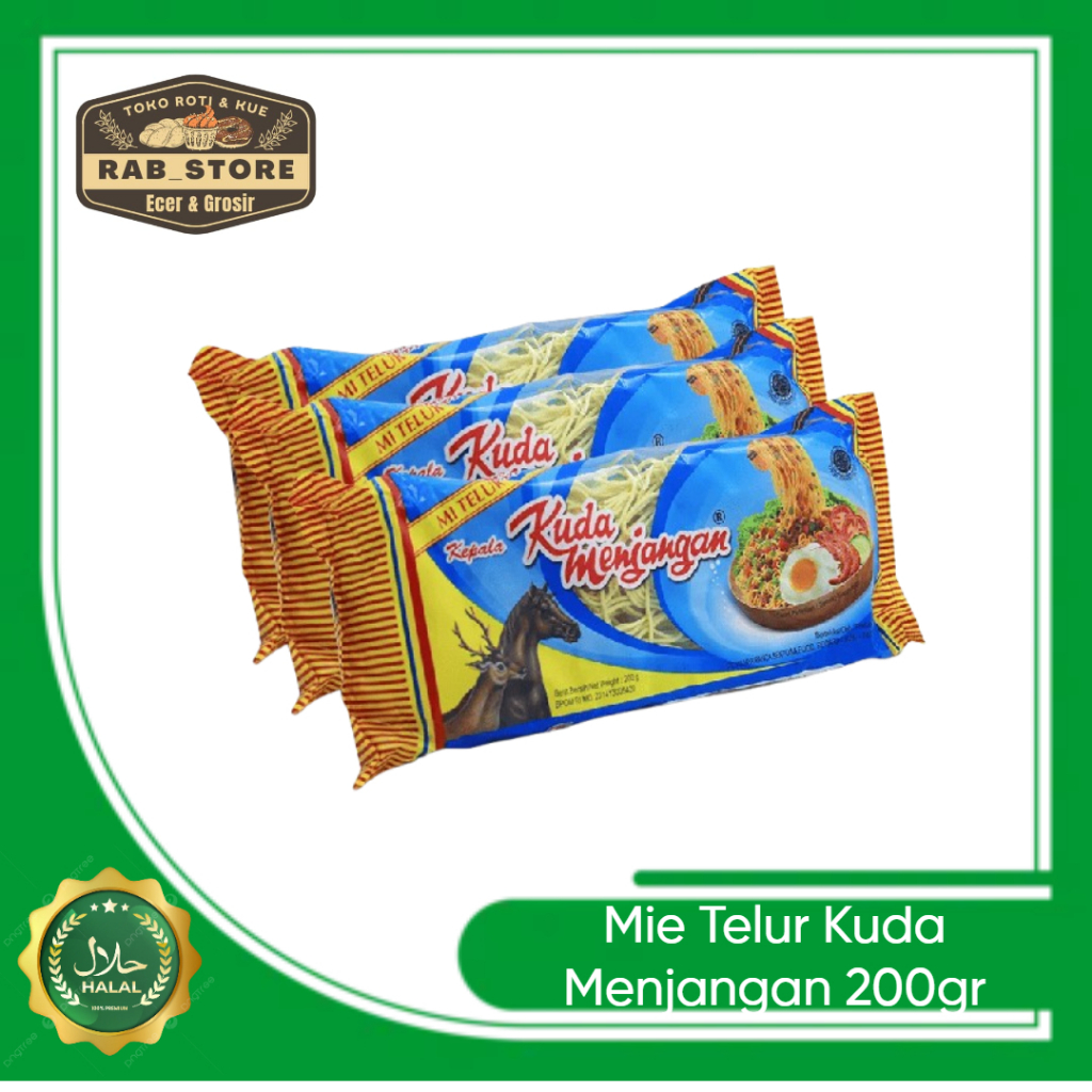 

MIE TELUR KUDA MENJANGAN 200gr