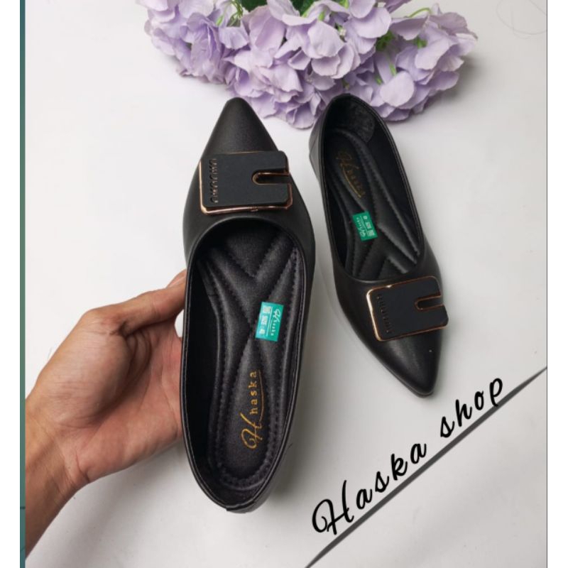 Shopiya - DELIMA Sepatu Flat Wanita Flatshoes Wanita Fashion Casual