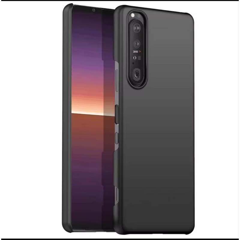 Hardcase Sony Xperia 1ii Mark 2 Au docomo SoftBank Global halus lembut tidak licin