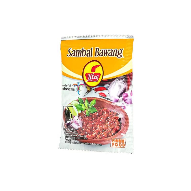 Finna Sambal Uleg - Sambal Uleg Finna Sambal Sachet