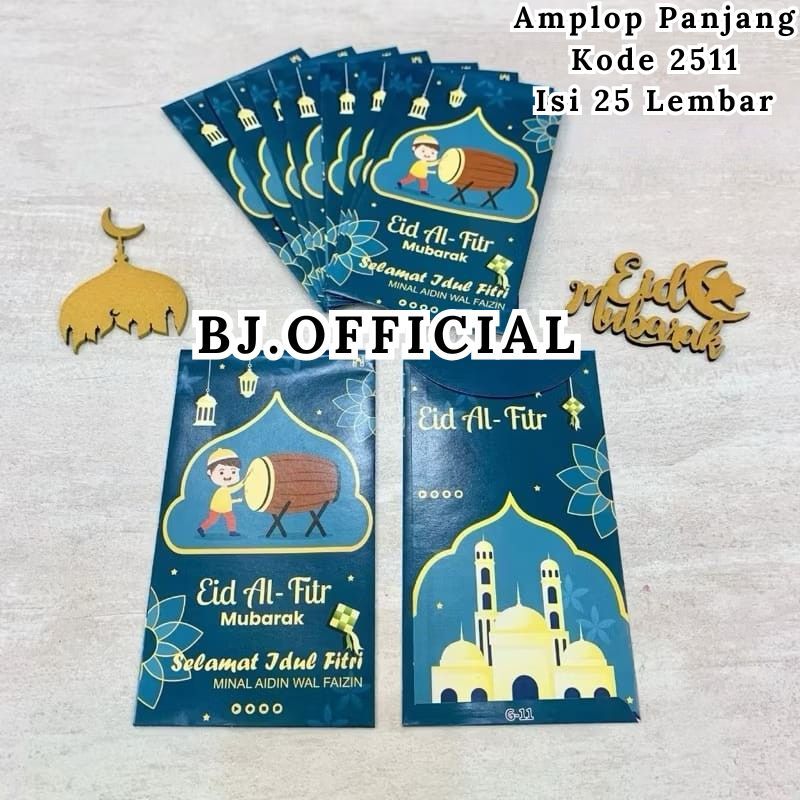 

AMPLOP LEBARAN PANJANG ISI 25 LEMBAR / UANG TIDAK PERLU LIPAT / ANGPAO IDUL FITRI / MURAH MERIAH !!
