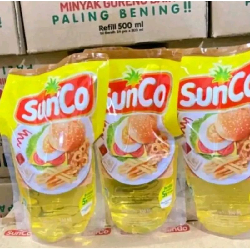 

Minyak Goreng Sunco 1 Karton Isi 6 Pouch 2 Liter