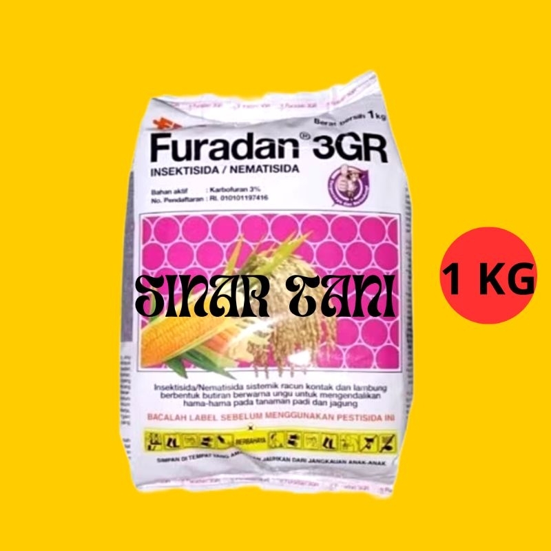 FURADAN 1 KG FURADAN3GR UNTUK TANAMAN