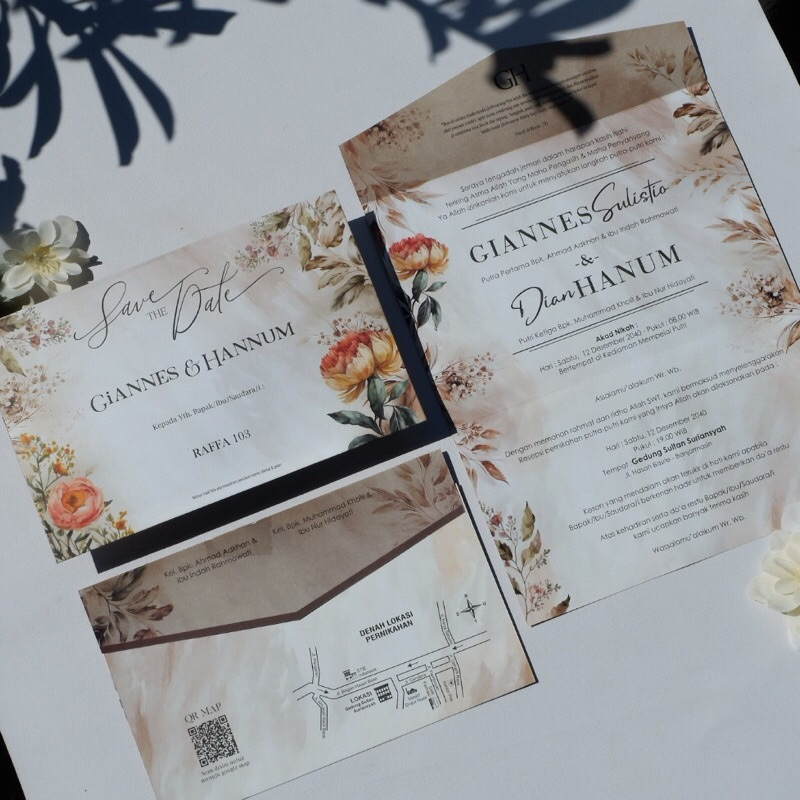 Undangan Pernikahan Murah undangan pernikahan aesthetic undangan pernikahan