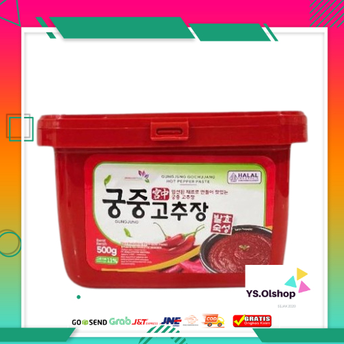 

Gochujang Sambal Korea Halal Gungjung Hot Pepper Pedas Bumbu Saus Saos Sambal Sunchang Korea