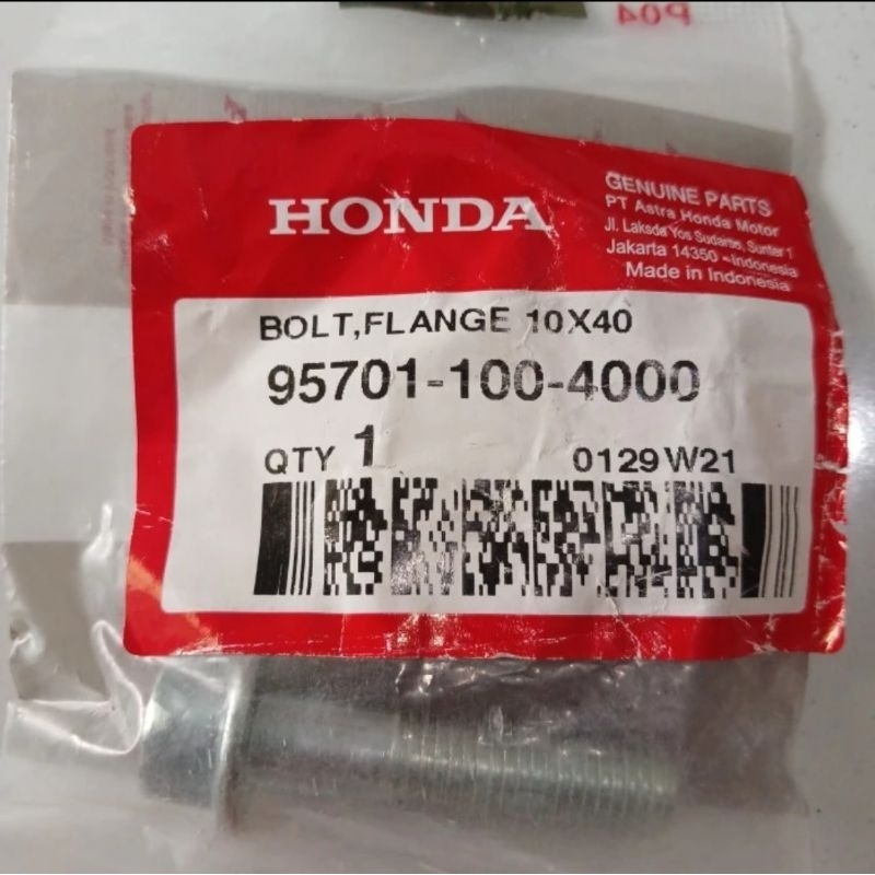 Baut gantungan knalpot honda beat