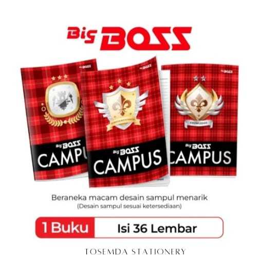 

Big Boss Buku Tulis 36 Lembar isi 10/pak