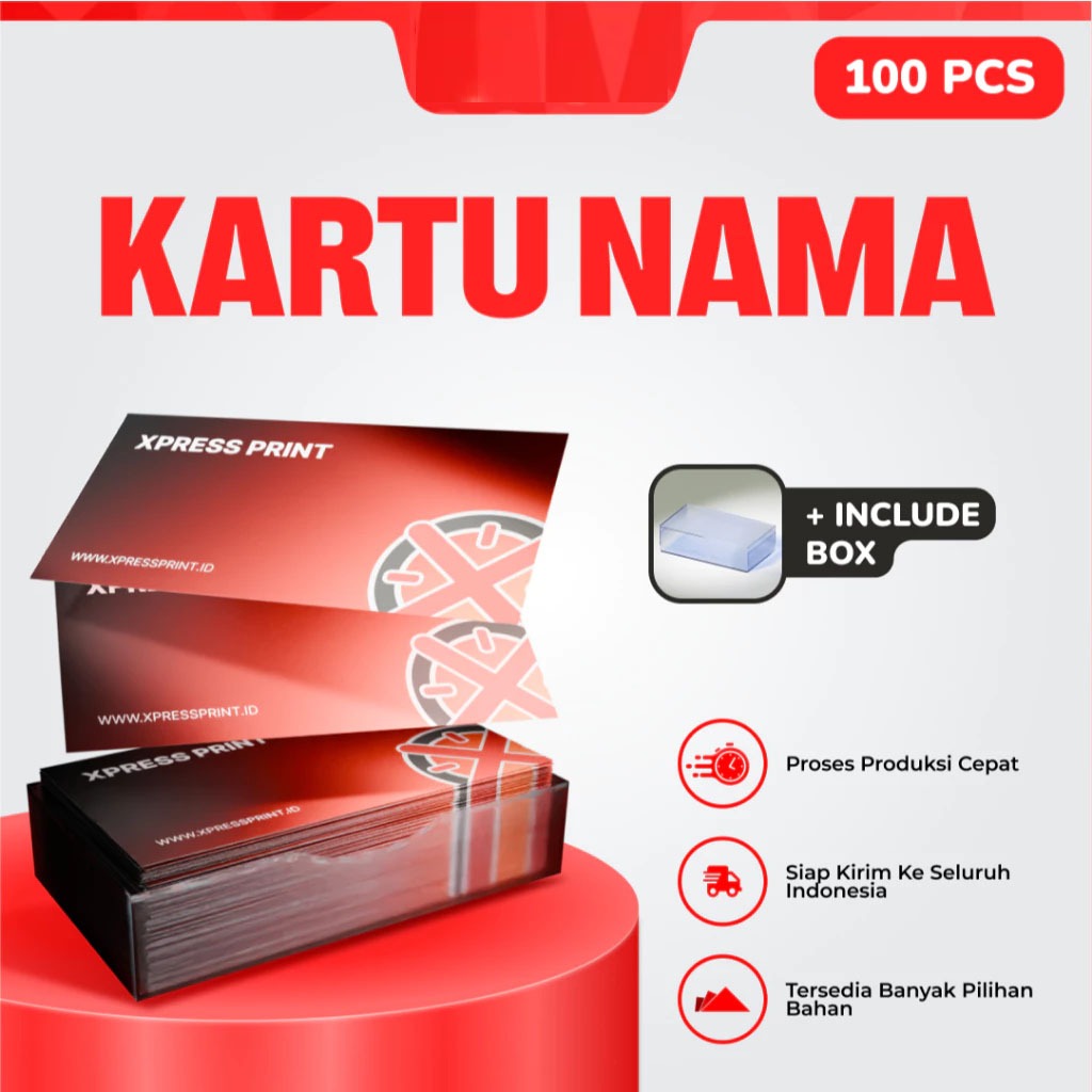 

Cetak Kartu Nama / Business Card / Kartu Nama 100 PCS
