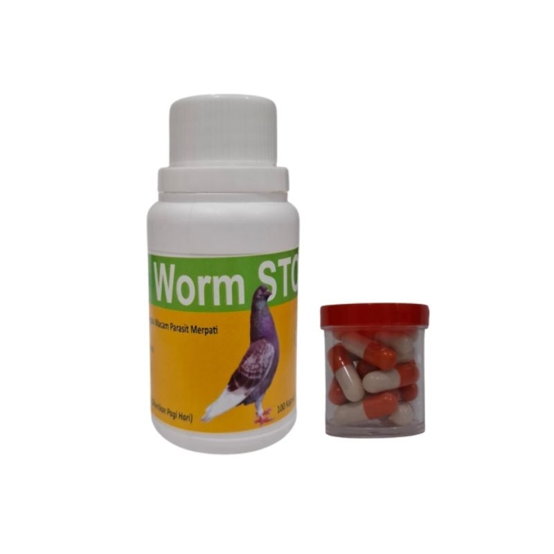 Worm stop baron obat cacing merpati