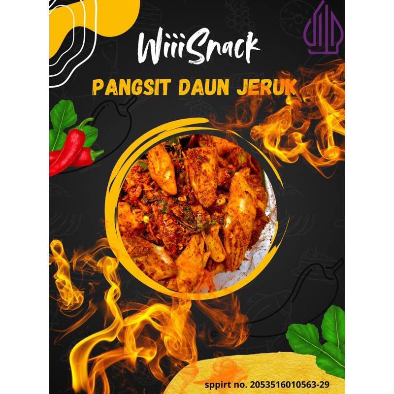 

Keripik Pangsit WiiiSnack Pangsit Pedas Daun Jeruk varian gulung 1 kg