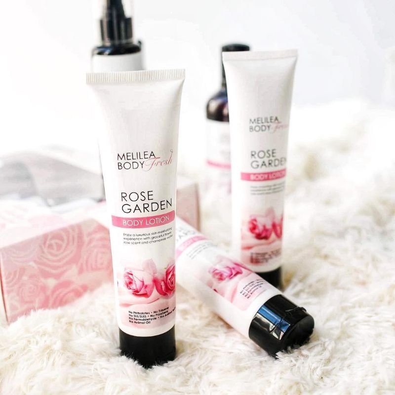 MELILEA BODY LOTION FRESH ROSE GARDEN ORIGINAL