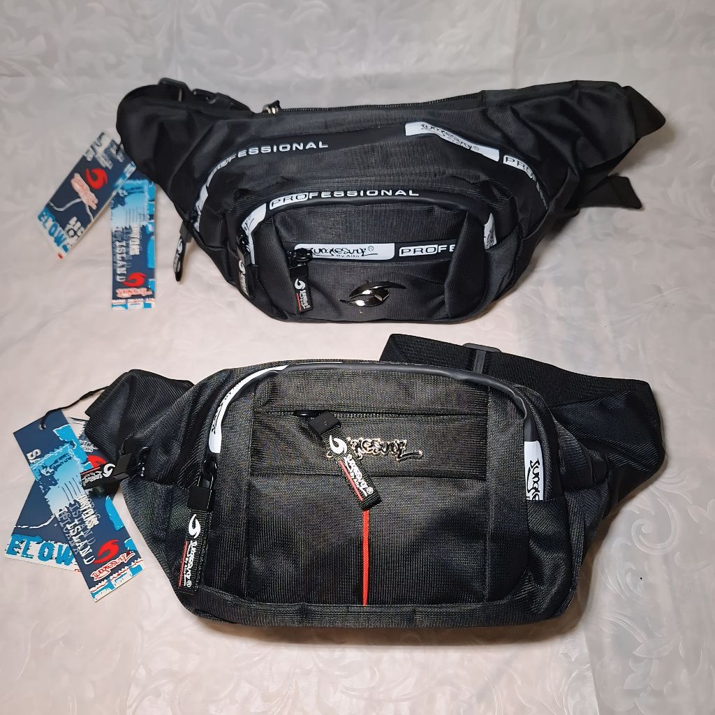 TAS PINGGANG PRIA WAISTBAG COWOK JUNGLESURF ORI