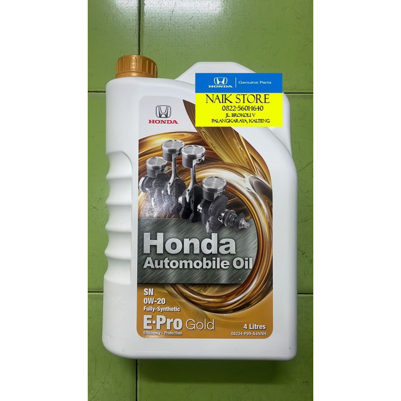 Oli Mesin Honda Epro Gold SAE 0W-20 ORIGINAL