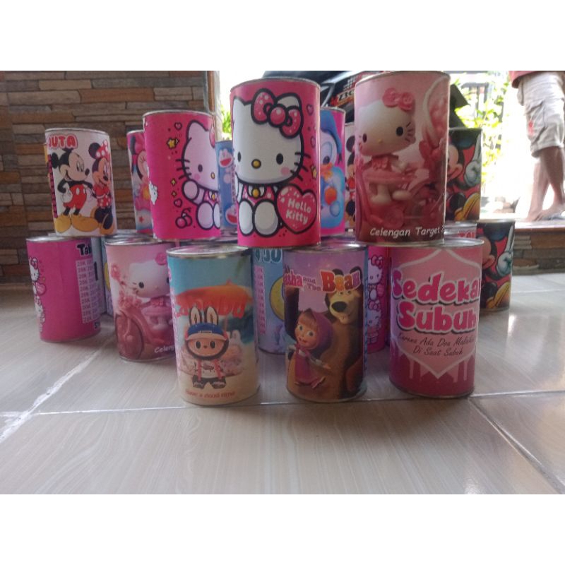 CELENGAN TARGET FULL KALENG