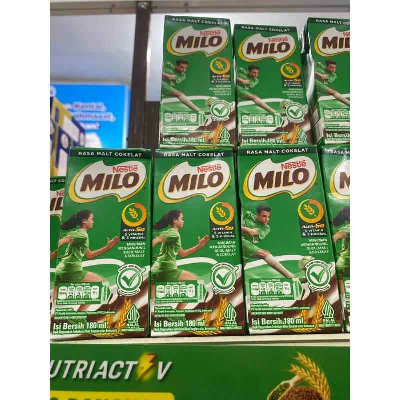 

Susu Nestle Milo UHT 180ml