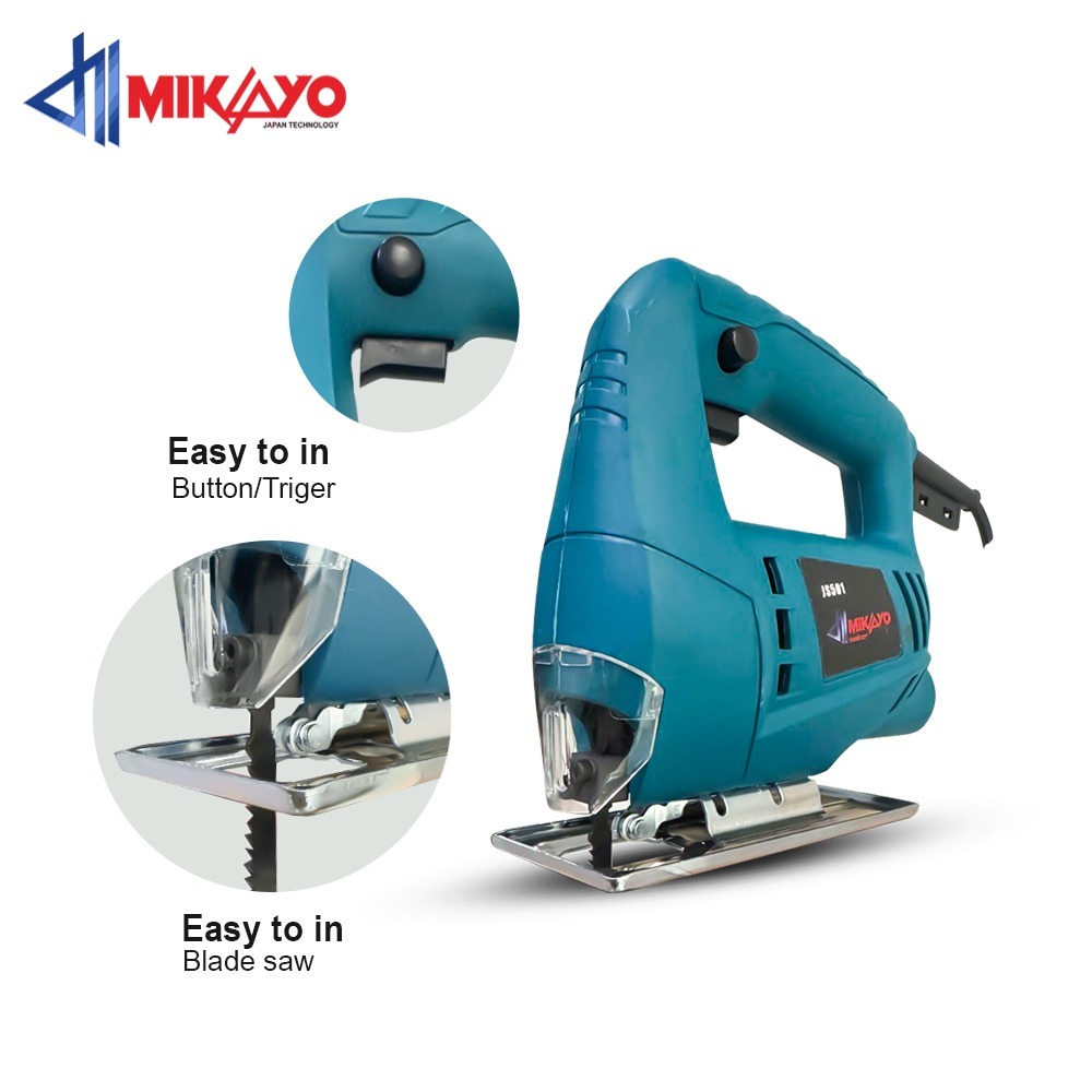 MESIN JIGSAW MAKITA MESIN GERGAJI LISTRIK /Mesin Gergaji Triplek MAKITA MT Type M 4301B