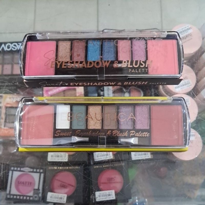 Beautica Eyeshadow & Blush Palette