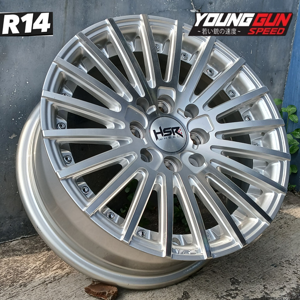 velg original ring 14 hsr tandam hole 4 for brio agya vios city agya karimun free ongkir