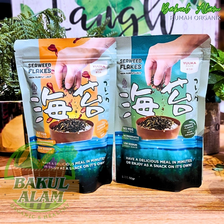 

Yuuka Food Seaweed Flakes (Abon Rumput Laut) 50gr