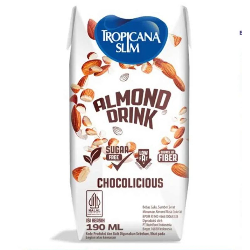 

Tropicana Slim Almond Drink Chocolicious 190mL