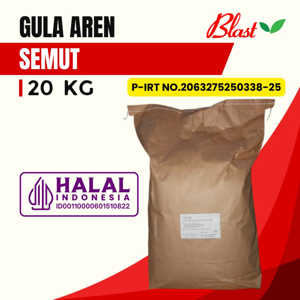 

GULA AREN BUBUK 20 KG - Nira Aren Semut Organik / Brown Sugar Powder