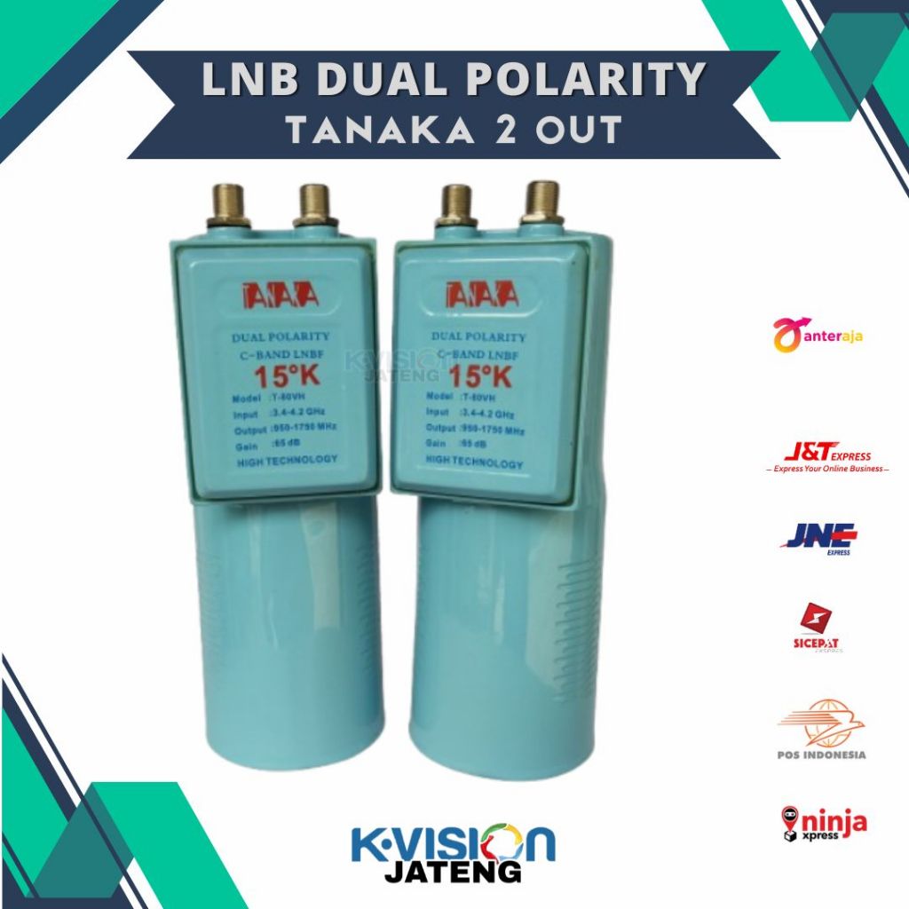 LNB Single C Band Dual Polarity TANAKA V DAN H