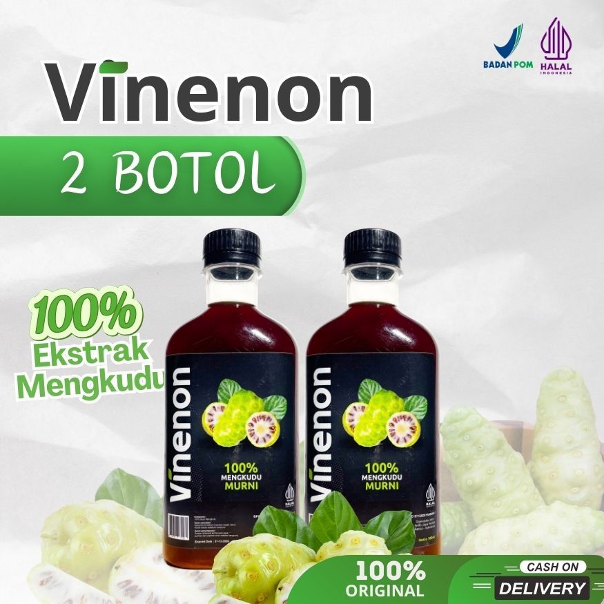 

CUKA MENGKUDU VINENON untuk Hancurkan Batu Ginjal 300ML - 2 Botol