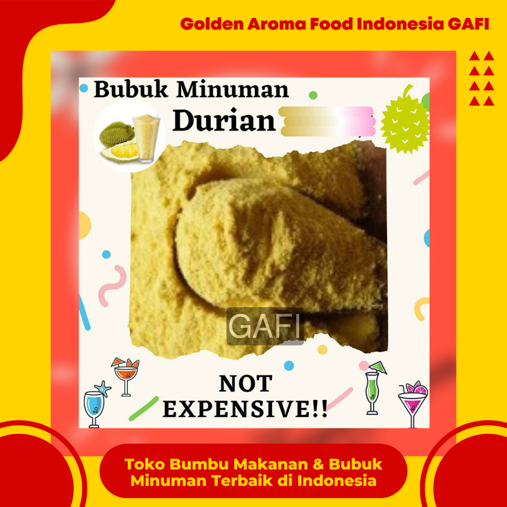 

Bubuk Minuman Durian Milky 1 Kg Serbuk Minuman Rasa Duren Kingfruit Powder 1Kg Enak Murah Kekinian