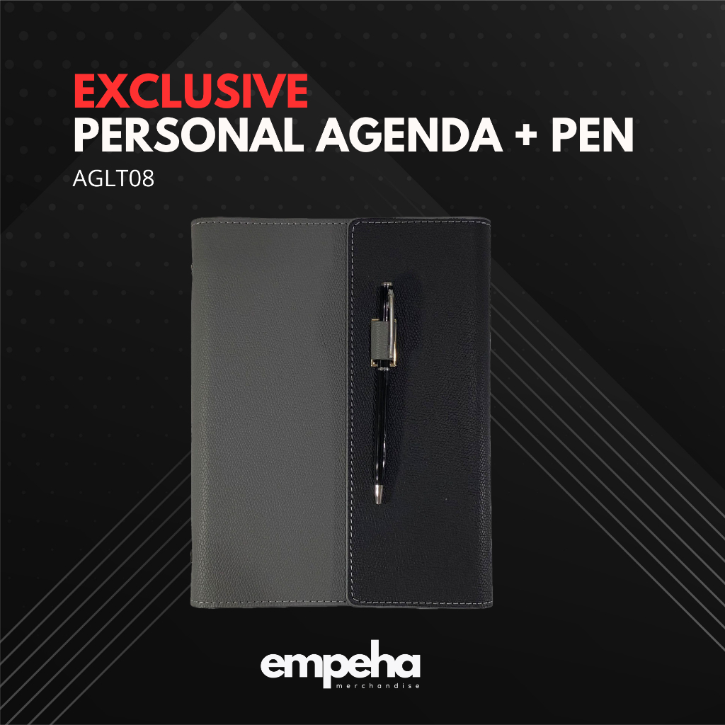 

Agenda Personal + Pen | Exclusive Case | Custom Logo | Promotion Tools | Merchandise | Souvenir | AGLT08