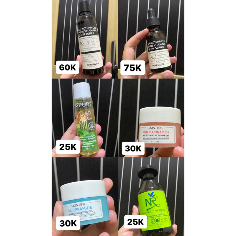 Bundle Skincare Total 6 Produk free wardah mist