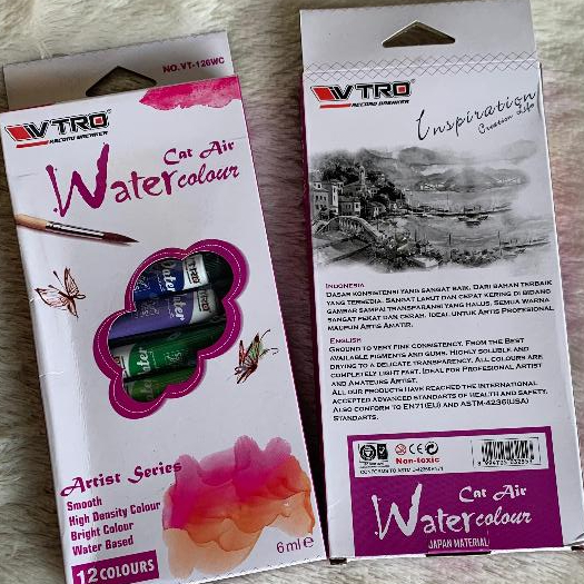 

V-TRO Watercolour Gouache Set 6ml