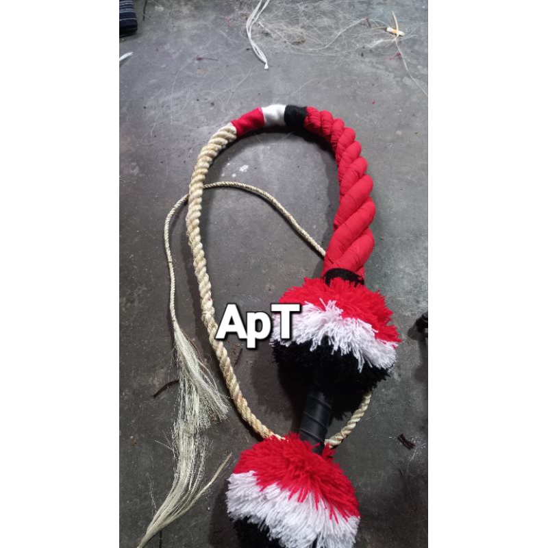 pecut dewasa ukuran 300cm/pecut jarankepang/pecut jaranan/pecut wiroyudo