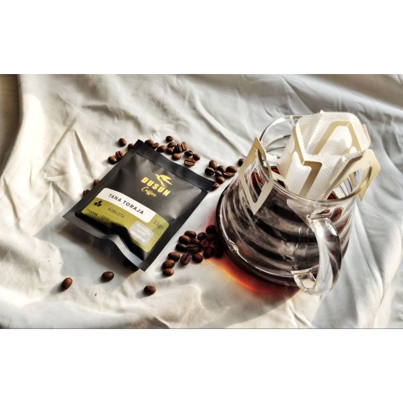 

Drip Bag Coffee Robusta TanaToraja (15gr)