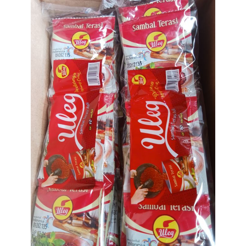 

Sambal terasi uleg 18gr