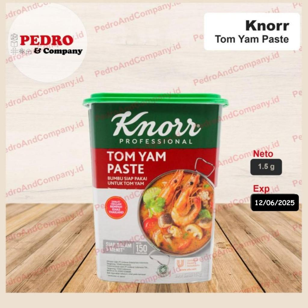

knorr tom yam paste 1.5 kg bumbu siap pakai