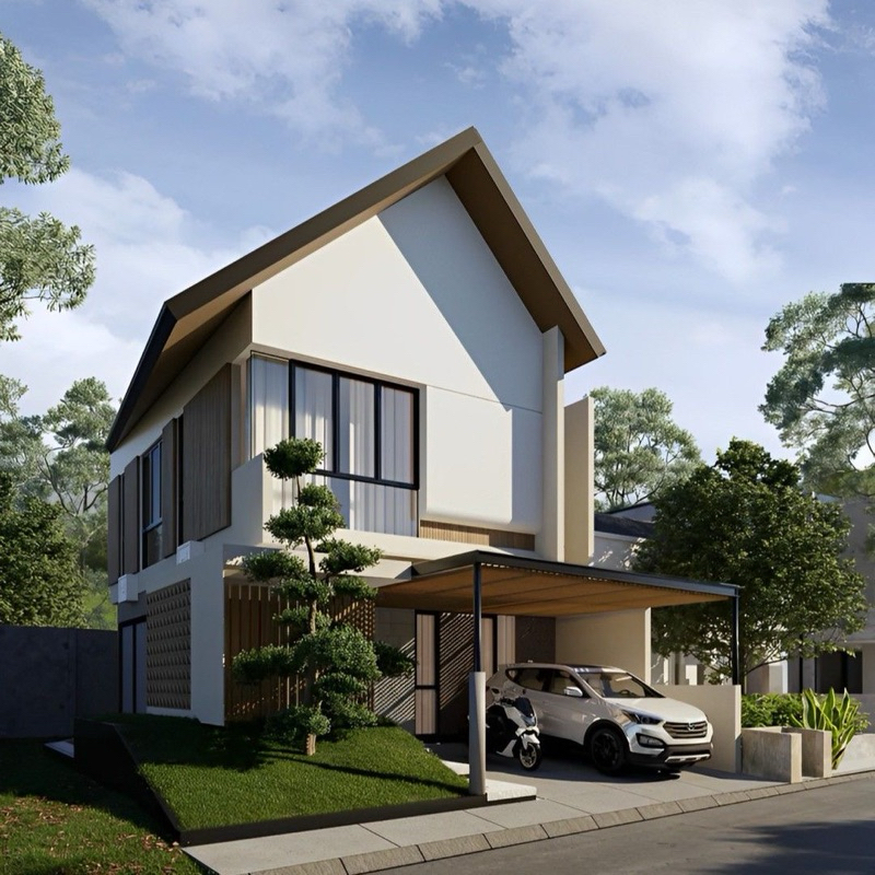 Desain rumah scandinavian dengan arctic mewah