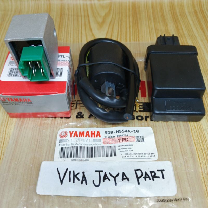 CDI KOIL KIPROK 5D9 3ITEM YAMAHA VEGA ZR VEGA RR JUPITER Z NEW ROBOT ORI