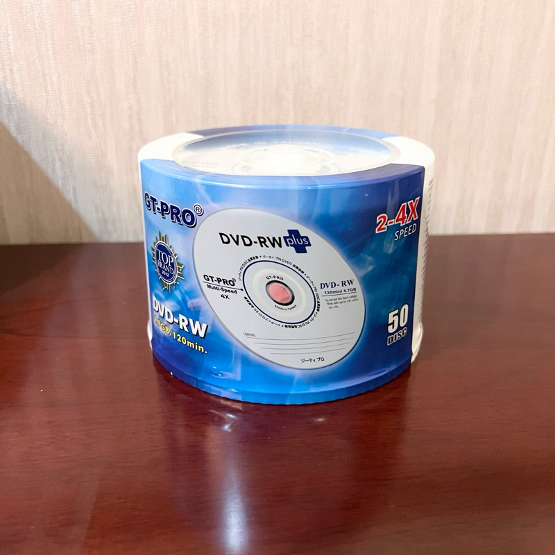 CD COMPACT/CD KOSONG/DVD-RW PLUS GT-PRO ISI 50 PCS PER CONE