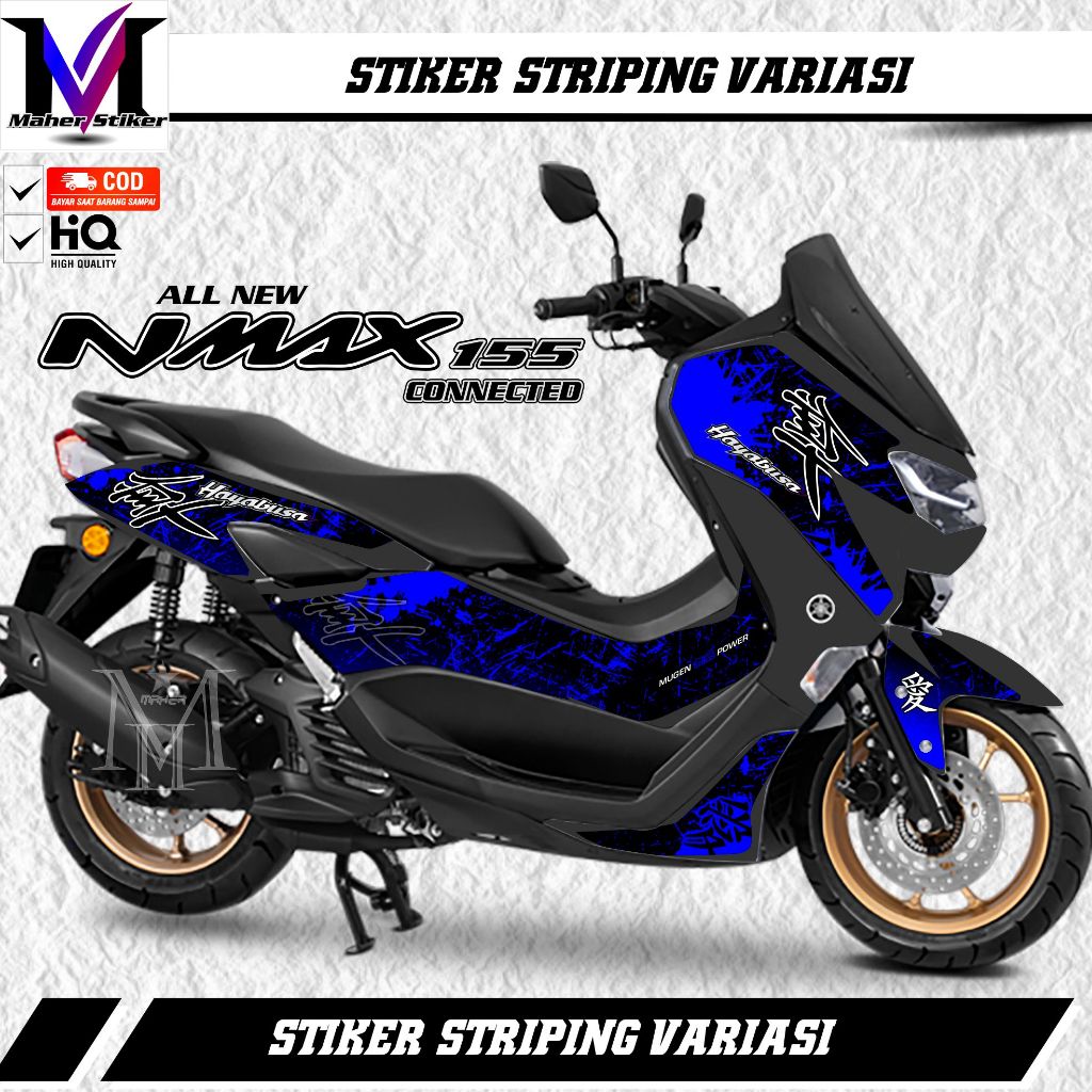 Stiker Striping Nmax New 2020 - 2022 Variasi Hayabusa