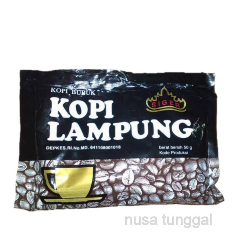 

KOPI LAMPUNG SIGER 50 gram