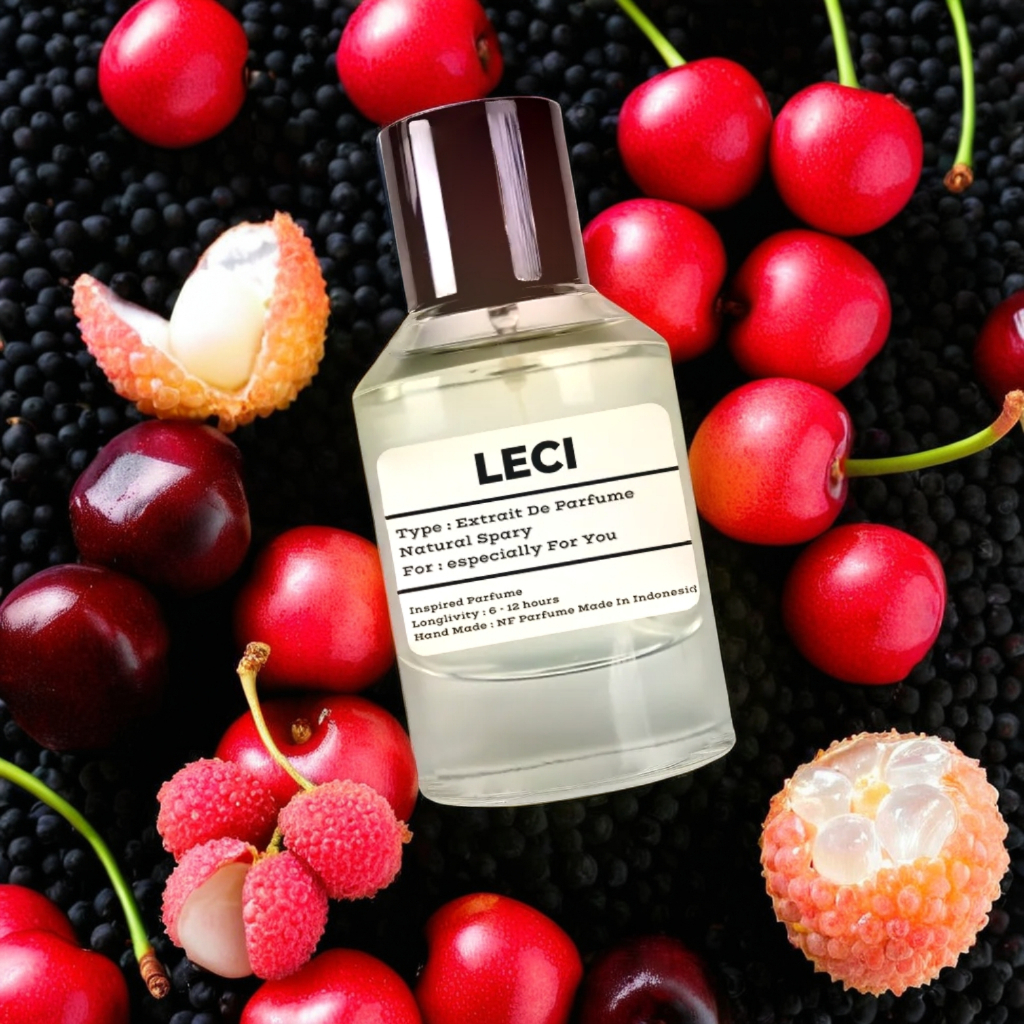 LECI | Parfum Tahan Lama Wanita Pria Aroma Buah 24 Jam Non Alcohol Original Minyak Wangi Cewek Cowok